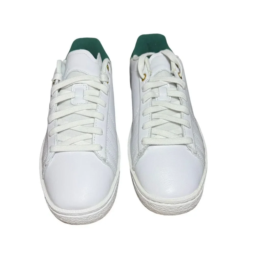 K-Swiss Men's White and Green Sneakers size 8